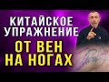 КИТАЙСКОЕ УПРАЖНЕНИЕ ОТ ПРОЖИЛОК НА НОГАХ! Вены на ногах, варикоз.