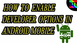 HOW TO ENABLE DEVELOPER OPTIONS - BEST TAMIL TUTORIALS screenshot 3
