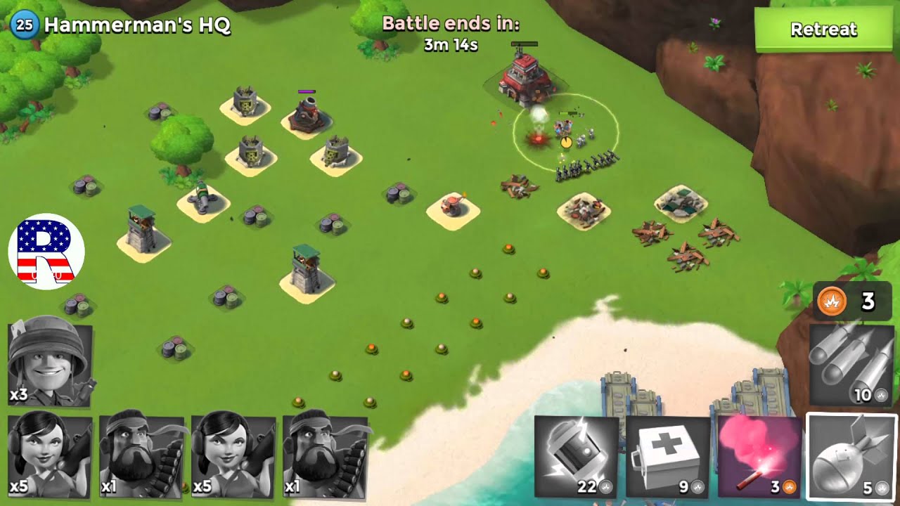 how to defeat hammerman's HQ 25 YouTube
