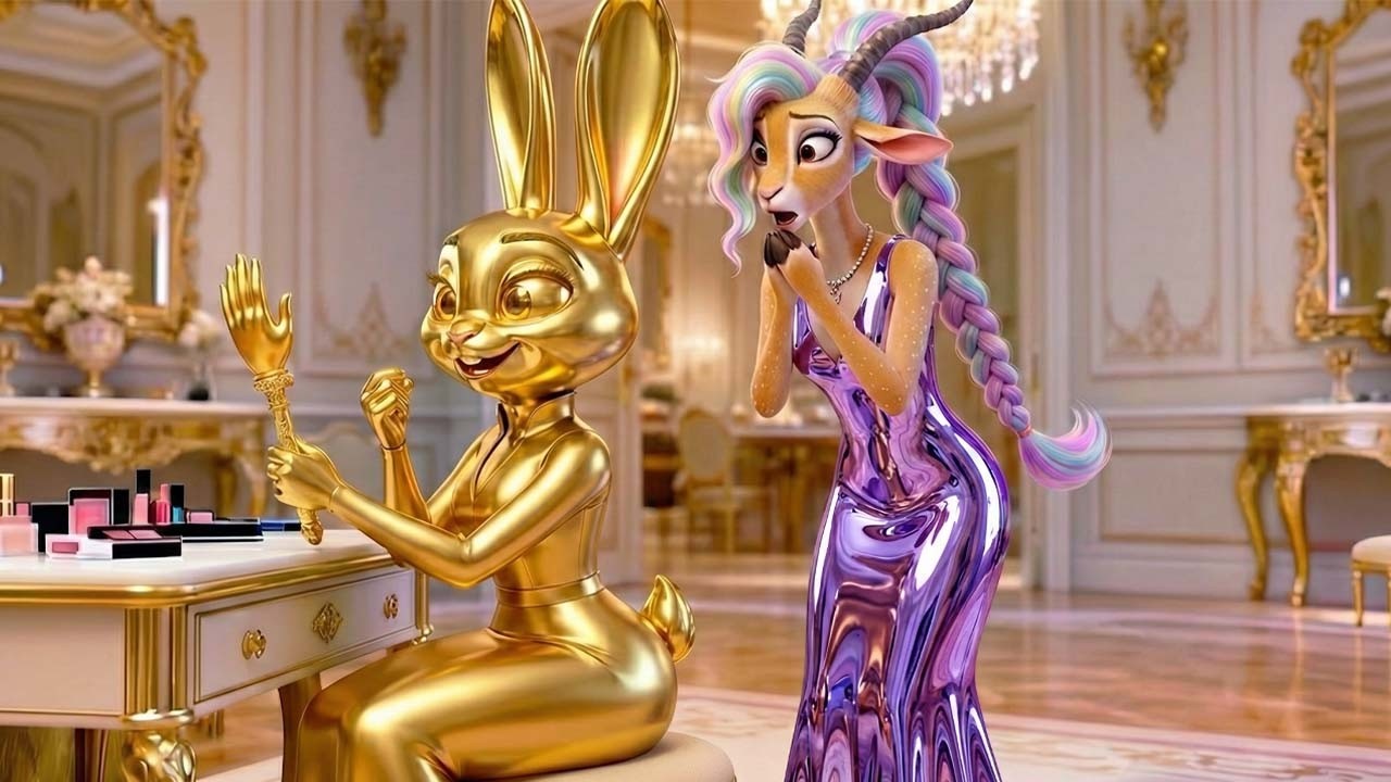 Judy – Gazelle and the Secret of the Golden-Transforming Magic Staff | Zootopia 2 | Animation