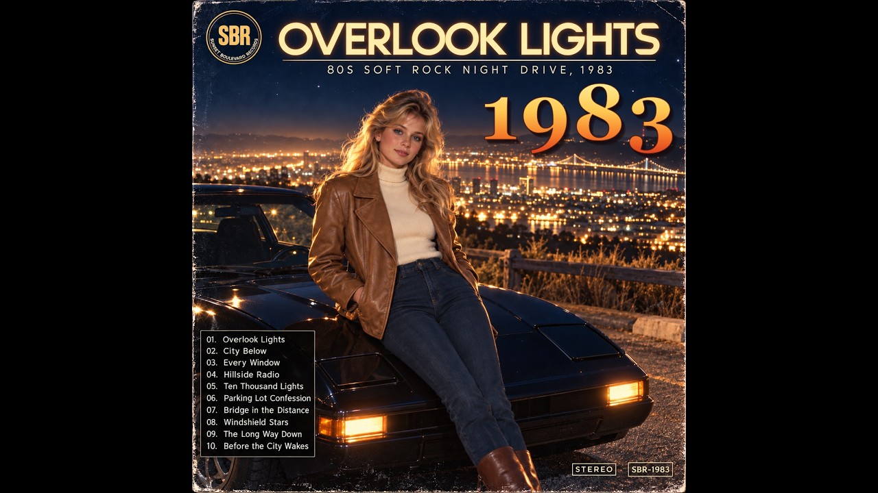 Overlook Lights 🌉 80s Soft Rock Night Drive, 1983 [SBR-1983