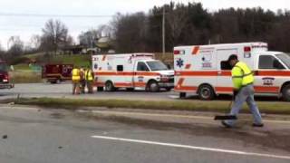 Crash on Route 35 East backs up traffic