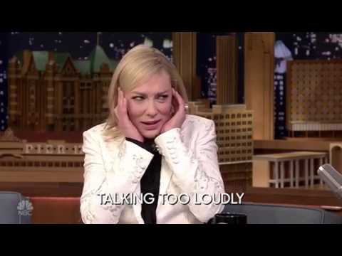 Cate Blanchett funny and brilliant moments