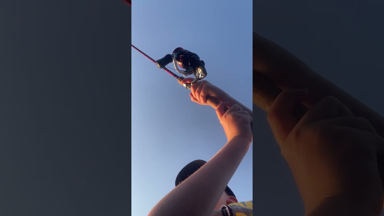 Bass fishing at Shannon lake