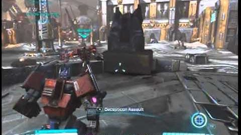 Transformers Fall of Cybertron Campaign Playthrough chapter 3 (part 2)