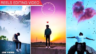 How to Edit clock video Editing || Heart blinking effect || Reels video editing || DreamEditz01 screenshot 2
