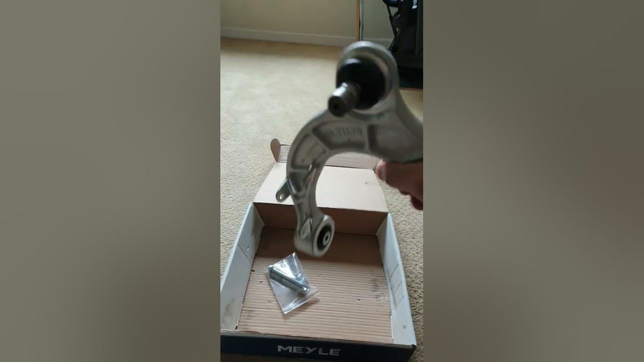 Tesla Model Y/3 Meylehd front upper control arm replacement. No more