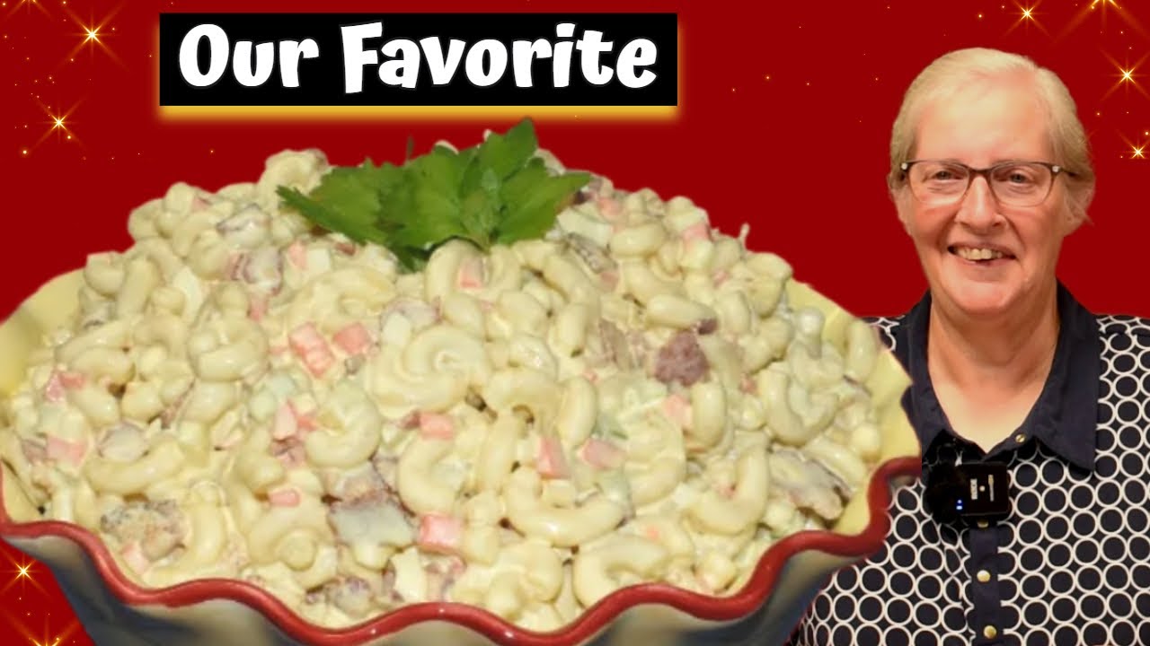 Macaroni Salad Perfect Makeahead Dish, Crowd Pleaser, Labrador