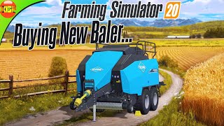 Animals Farm Fs20 A New Baler And Bale Collector Purchase Mission