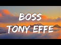 Tony Effe - BOSS (Testo/Lyrics)