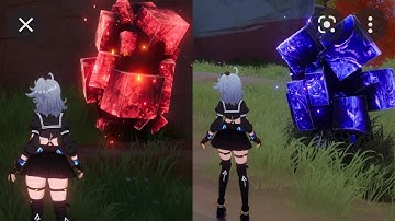 Tower of fantasy farm this material now upgrade the weapons and skills map in the description below