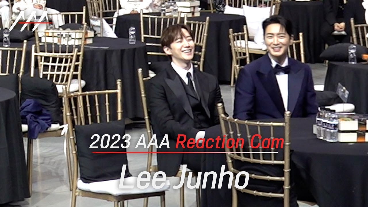 [#AAA2023] Lee Junho 2023 Asia Artist Awards Reaction Cam