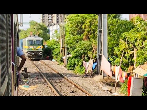 Powerful WAG9 Locomotive Dragging Very Longest Freight Train Indian Railway✅