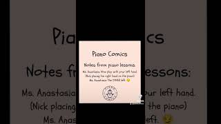 #pianohumour #pianofun #pianoteacher #notesfrompianolessons