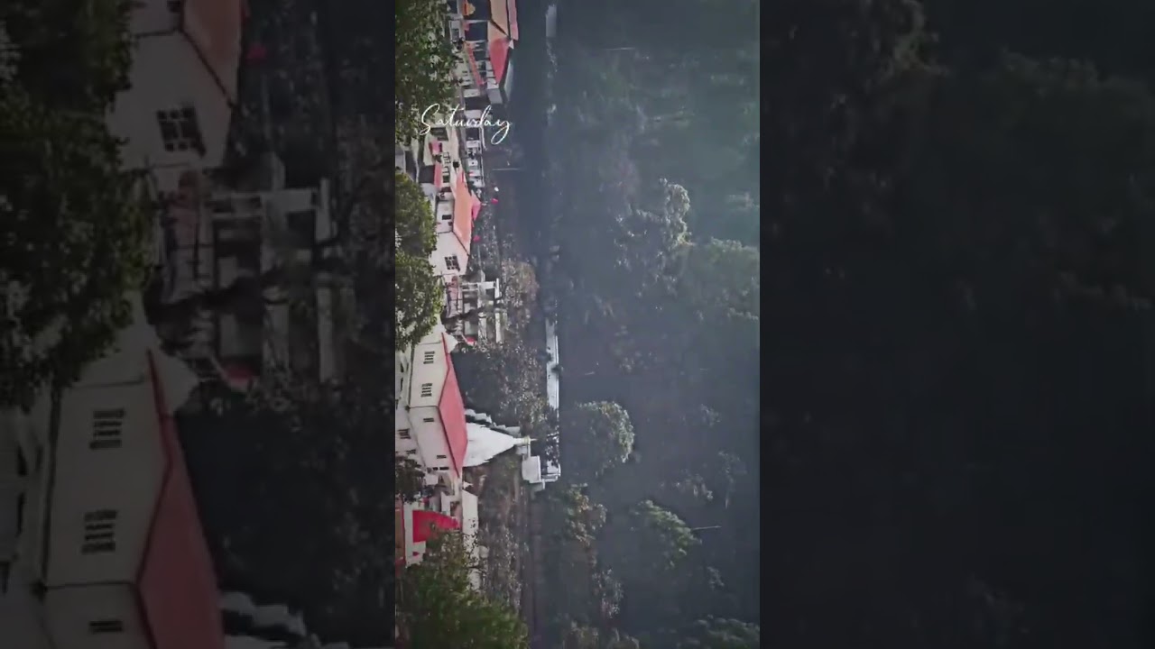 nimcroli Baba mandir view from upside #🙏🙏