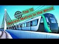 Top 10 Busiest Subway Metro Systems in the World 2019