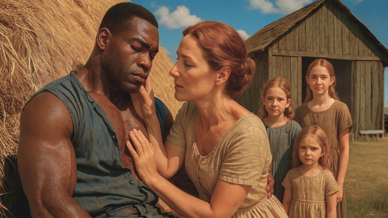 Une VEUVE avec 3 FILLES sauva un ESCLAVE solitaire dans une GRANGE… et changea sa VIE.