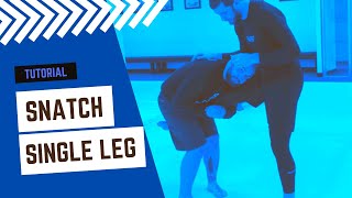 Snatch Single Leg Tutorial - Standing in BJJ