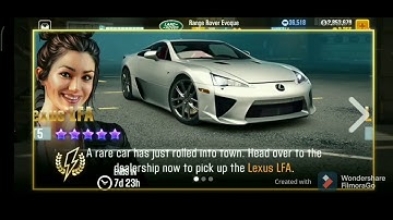 CSR RACING 2| FLASH EVENT| LEXUS LFA | TUNE & SHIFT PATTERN| NEW CAR