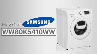 Máy Giặt Samsung 8 Kg Ww80K5410Wwsv - Dòng Máy Giặt Addwash Của Samsung Điện Máy Xanh
