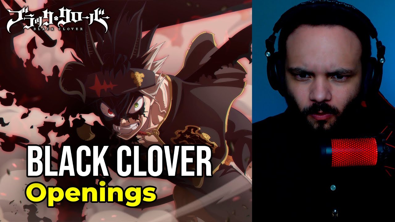 REACCION y RANKING a TODOS los OPENINGS de Black Clover (1-13)