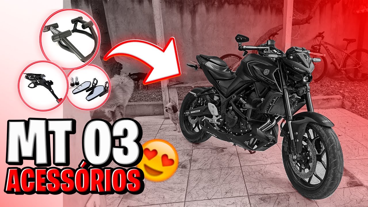 ACESSÓRIOS DA MT 03 2024 !! - YouTube