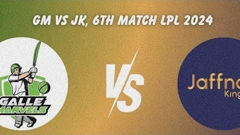 LPL || Galle Marvels VS Jaffna Kings || 2024
