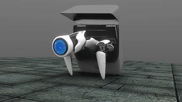 Blender 2.6 Robot animation