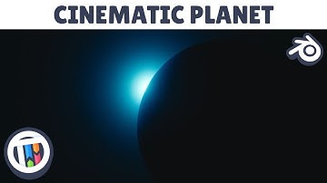 Blender 2.8 Eevee Tutorial - How to create a ambient CINEMATIC PLANET scene | TutsByKai