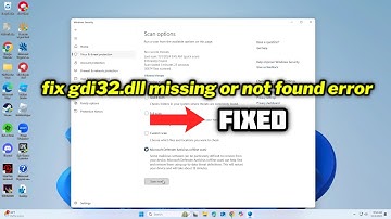 (FIXED) gdi32.dll missing or not found error