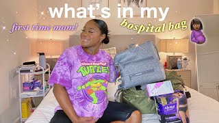 BABY #1 WHAT'S IN MY HOSPITAL BAG FOR LABOR AND DELIVERY 2023! 39 Weeks Pregnant | Simone Cristina