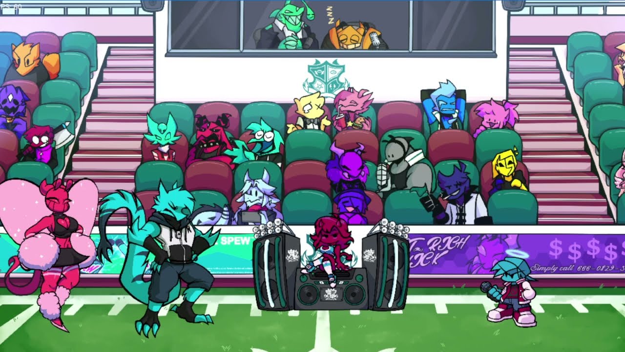 Sigma, but opponent drain my health (FNF VS RetroSpecter P2)