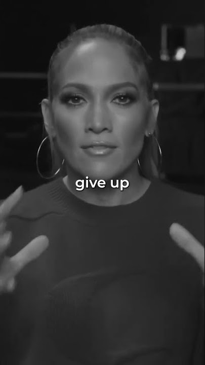 Jennifer Lopez On How To Achieve Success | Motivational Video