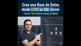 Crea una Base de Datos de VENTAS desde CERO en SQL Server | Tutorial T-SQL Práctico