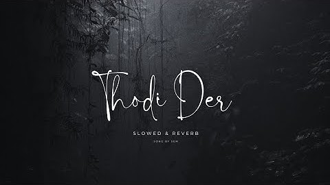 Thodi Der lofi || slowed & reverb || song by sem
