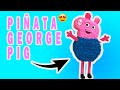 Piñata de George Pig 🐽✔️  | Álbum Piñatas de Personajes