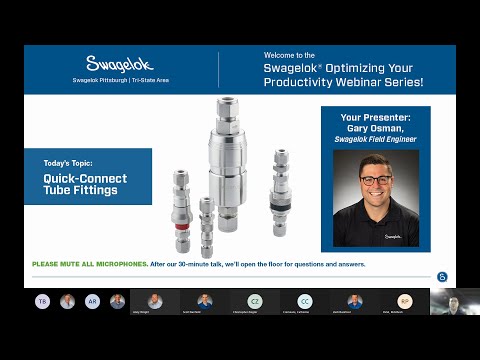Swagelok® Quick-Connect Tube Fittings Webinar