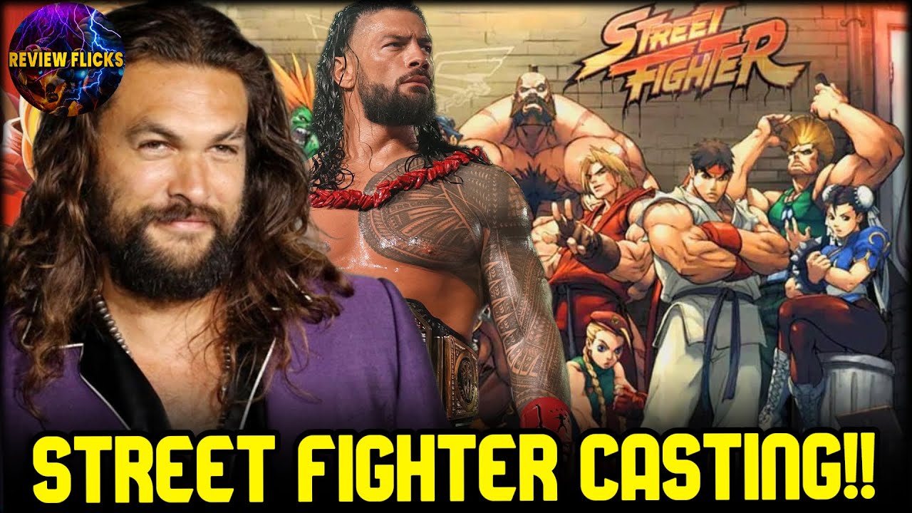 STREET FIGHTER Movie: Jason Momoa as Blanka & Roman Reigns as Akuma
