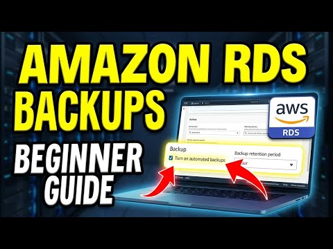 How to enable Amazon RDS automated backups - Beginner Guide