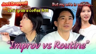 Jung Sias Waiting But Hong Hyunhee Says coffee First 