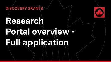 Research Portal Overview – Full Application