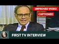 Warren buffetts first television interview 1985  improved  captioned