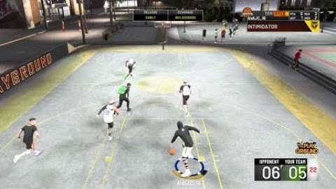 NBA 2K20 Incredible two hands snatch block