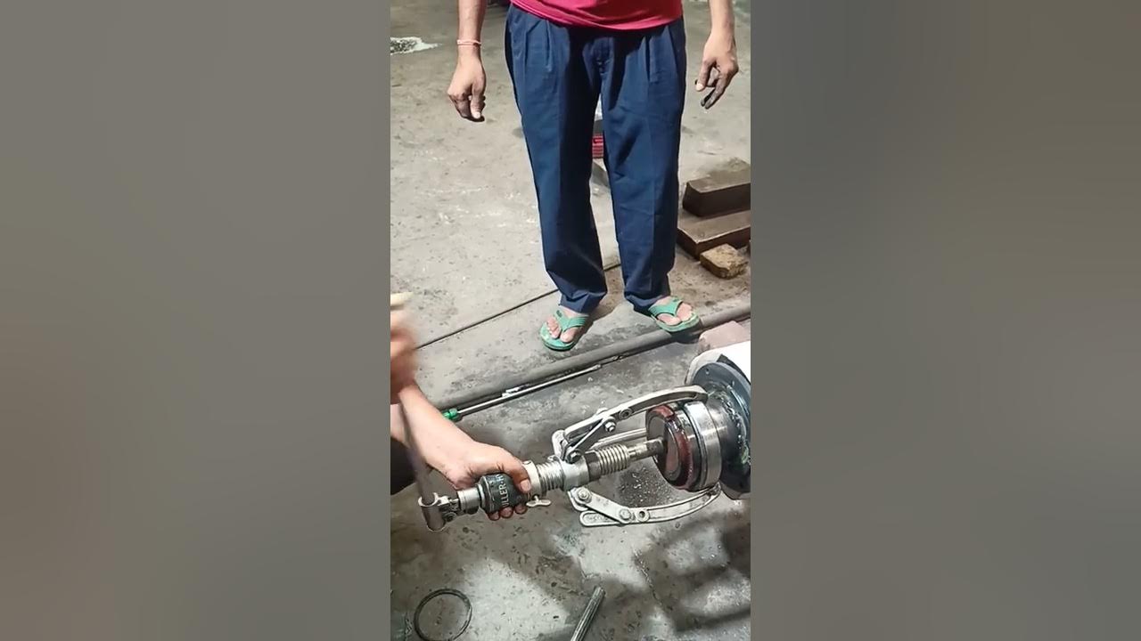 Best way to remove bearings from motor. YouTube
