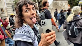 Download lagu Trump Visit to UK - Thousands of Lefties Crying