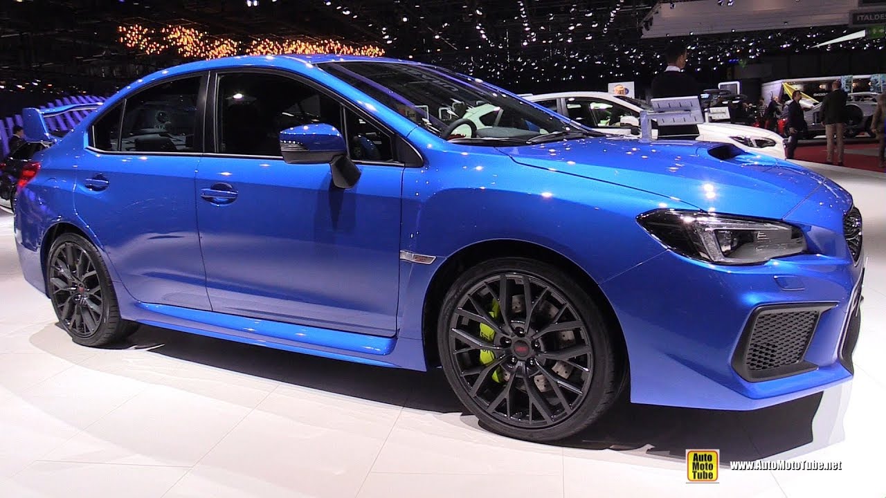 2018 Subaru Wrx Sti Exterior And Interior Walkaround 2018 Geneva Motor Show