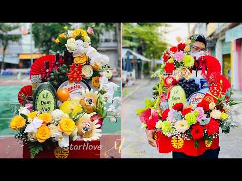 Video Những Mẫu Tráp Rồng Phụng/Lễ Dạm Ngõ Đẹp/K_Flower/#67 - youtube