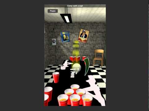 Beer Pong Free Mobile game - Single Player Game Play