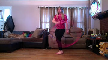Hoop Tutorial: Hand Spin + Horizontal Jump Through
