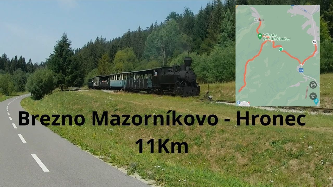 Cyklotrasa: Brezno Mazorníkovo - Hronec
